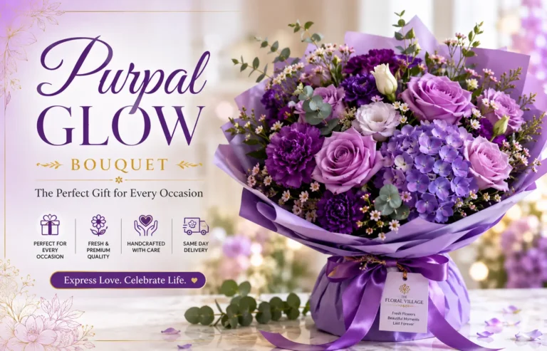 Purpal Glow Bouquet