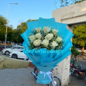 White Imported Flowers