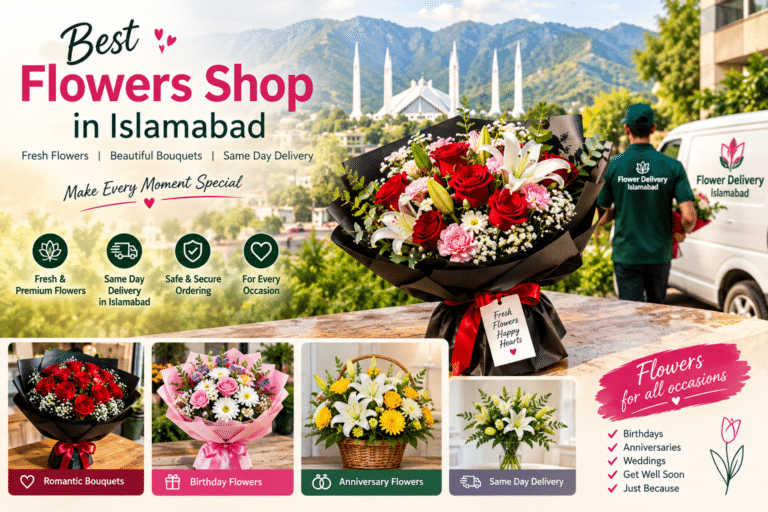 Best Flowers Shop in Islamabad